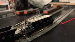 An Japanese themed Inglenook Shunting Puzzle in N Gauge [upl. by Carrington483]