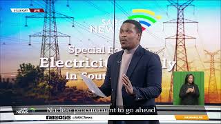 Electricity Focus  Municipal debt to Eskom Velemseni Mthiyane [upl. by Oironoh671]