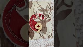 Calendrier de lavent jour 9 calendrierdelavent christmas papercraft paperlove scrapbooking [upl. by Sucrad]