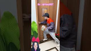 ALARM PENAHAN PINTU ANTI MALING ⁉️ HeezRST shorts funny dubbing [upl. by Iruyas]