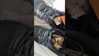 HRX shoes unboxing  hrx shoes black [upl. by Temhem]