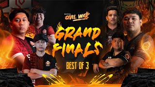 Lupon Civil War Season 8  LAN GRANDFINALS [upl. by Yssac]