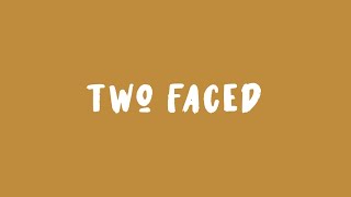 Two Faced  Slchld Lyrics Video [upl. by Devaj]