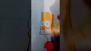 drawing bart simpson✨️ [upl. by Varien]