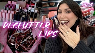 DECLUTTER LIPSSS👄 bye bye a tutti i miei rossetti 💄 ep 4  MelissaTani [upl. by Melvyn]