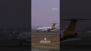 Airfast Indonesia  McDonnell Douglas MD82 Landing Jakarta [upl. by Lardner424]