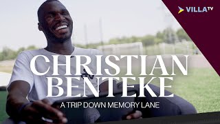 Christian Benteke recalls his best Villa moments [upl. by Rdnaskela]