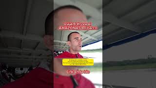 Viajé 83h por el AMAZONAS en barco  Leticia  Manaus [upl. by Gala]