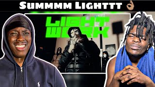 American Reaction To 67 PR SAD  Lightwork Freestyle  Pressplay [upl. by Reivilo]