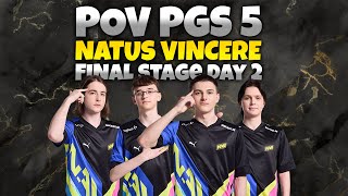 PGS 5  POV NATUS VINCERE FINAL STAGE DAY 2 [upl. by Albarran618]