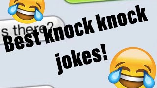 Best knock knock jokes 8 best jokes [upl. by Atsirhc]