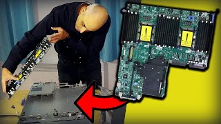 Replace a Dell PowerEdge R640 R650 R630 Motherboard  Step by Step [upl. by Jessey542]