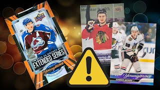 STRONGEST CROP YET  202324 Upper Deck Extended Series Hockey Hobby Box Break [upl. by Zaneta]