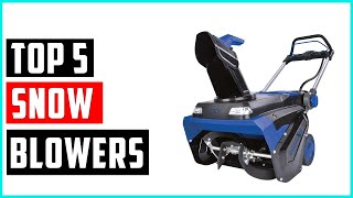 5 Best snow blowers for elderly people In 2024  snow blowers Reviews [upl. by Angadreme]