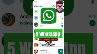 WhatsApp Alternatives You Need to Know Pros and Cons ✅ shorts whatsapp privacy messenger apps [upl. by Platas]