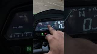 Dominar 250 Instrument cluster  dominar shorts bajaj [upl. by Knudson500]