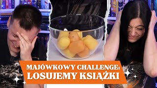 Challenge na majówkę losujemy książki do czytania w weekend  Strefa Czytacza [upl. by Sessler]