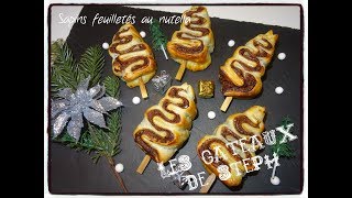 Sapin feuilleté au nutella [upl. by Solenne]