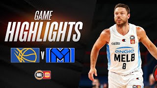 Brisbane Bullets vs Melbourne United  Game Highlights  Round 8 NBL25 [upl. by Eelinnej]