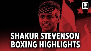 Shakur Stevenson  The Future of Boxing 2018 HD HIGHLIGHTS [upl. by Yrehc]