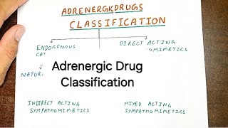 The Ultimate Guide to Adrenergic Drug Classification [upl. by Eyar]