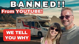 BENIDORM Motorhomers BANNED for SEXUAL content Plus Trolls are a real thing [upl. by Aihsenak569]