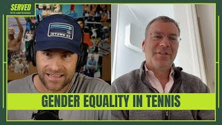 Roddick and Wertheim talk GENDER EQUALITY in TENNIS [upl. by Naveb]