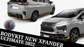 Bodykit New Xpander Ultimate 2022 Concept Digimods Design [upl. by Ellenyl]