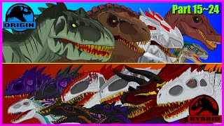 Cartoon movieArmored Dinosaurs Against Hybrid Dinosaurs Invasion of Jurassic Worldpart1524 [upl. by Milford]