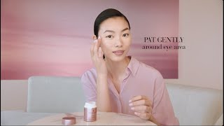 HowTo Younger looking eyes with NEW Retinol Ceramide Line Erasing Eye Cream  Elizabeth Arden [upl. by Julee389]