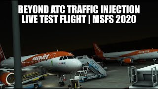 🔴 LIVE BeyondATC Traffic amp ATC Test Flight  Easyjet A320 Real Ops Flight  Rome to Geneva [upl. by Ziguard667]