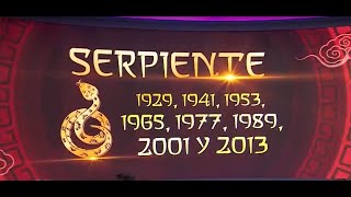 Horóscopo Chino La Serpiente Tu Día 2023 [upl. by Marie-Jeanne]