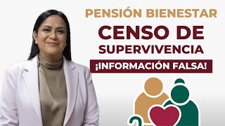 💥CUIDADO❗️DESMIENTEN el “CENSO de SUPERVIVENCIA” de PENSIÓN BIENESTAR [upl. by Ahsemo861]