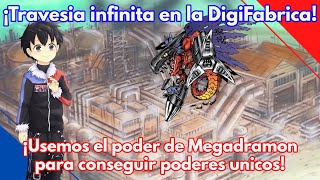 ¡Conquistemos la DigiFabrica con el poder de Megadramon en Digimon World uwu Hunter Hero M [upl. by Dnomso]