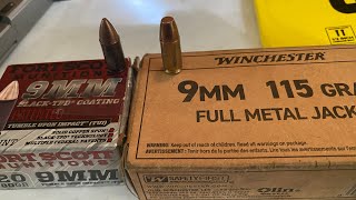 Fort Scott TUI or Winchester Flathead FMJ Which 9mm load is best for woods protection [upl. by Celisse468]