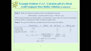 Chapter 17 Section 17 2 The Common Ion effect [upl. by Gievlos]