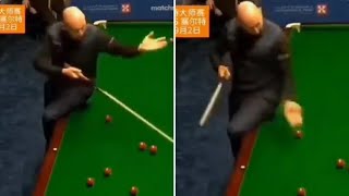 Fuming snooker Matthew Selt slaps ball ampSTORMS OUT of match as he forfeits game Saudi Arabia Masters [upl. by Higginbotham734]