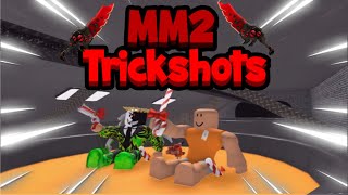 MURDER MYSTERY 2 TRICKSHOT MONTAGE PART 3 [upl. by Leede]