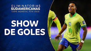 TODOS LOS GOLES  FECHA 7  ELIMINATORIAS SUDAMERICANAS [upl. by Jarietta163]