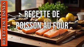 Recette de poisson au four 0929 [upl. by Roana]