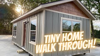 Incredible Tiny Modular Home Walk Through [upl. by Ahsinned836]