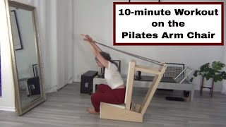 A Short Workout on the Pilates Arm Chair [upl. by Fiorenza216]