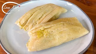 How to make Green Chile Verde Chicken Tamales Easy Recipe Theyre so moist [upl. by Jud386]