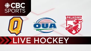 OUA CarrHarris Cup Mens Hockey  Queens vs RMC  CBC Sports [upl. by Evol19]