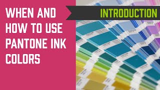 When and How to Use Pantone Ink Colors when Screen Printing [upl. by Althea]