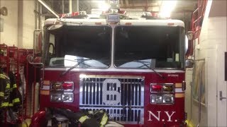 FDNY New High Pressure Engine 6 quotTigersquot In House amp Talk About An All Hands Job Earlier That Day [upl. by Gherardo]