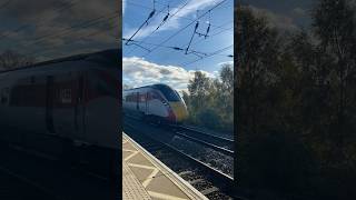 LNER 801222 passing Northallerton at Speed train shorts ￼ [upl. by Elboa]