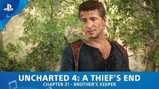 Uncharted 4 A Thiefs End  PS5 HDR Gameplay  Chapter 21 quotBrothers Keeperquot [upl. by Ahseina334]