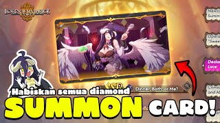 Gacha Signature ALBEDO Coba Habiskan 10k Diamond Dapatkah   Lord of Nazarick [upl. by Galan]