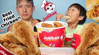 JOLLIBEE MUKBANG [upl. by Sharity354]